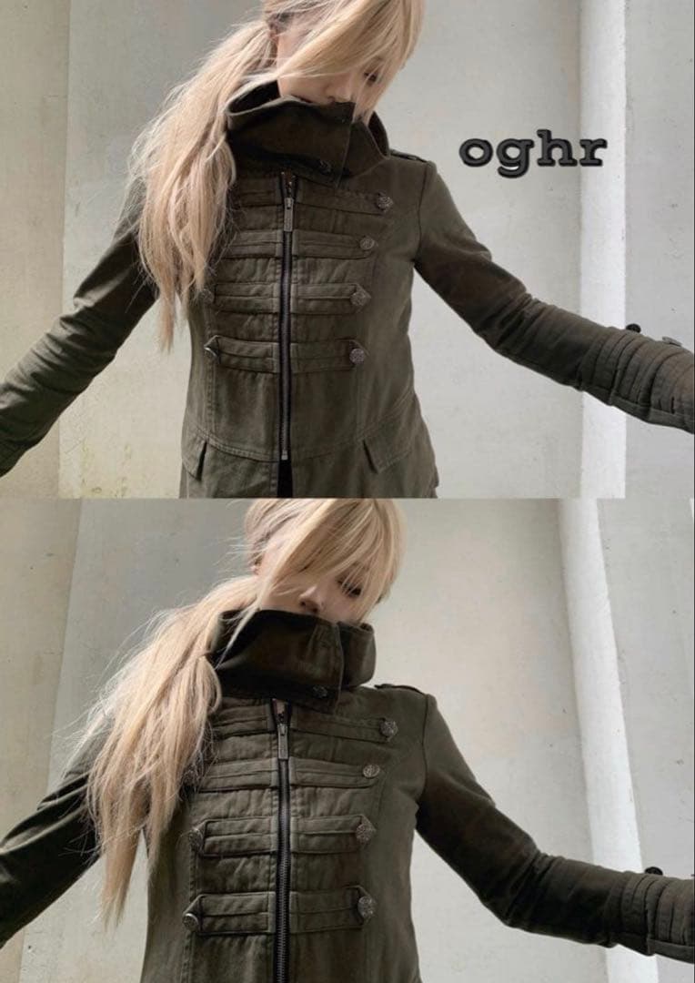 Imdelusion NapoleonJacket ナポレオンジャケットカーキL