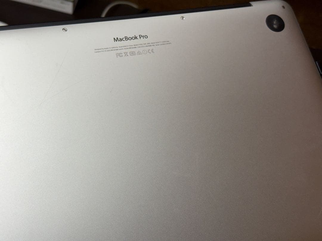 Macbook Pro 13inch 128gb Early 2015美品