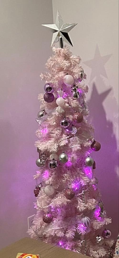 クリスマスツリー　スターターセット　150cm ピンク　フランフラン