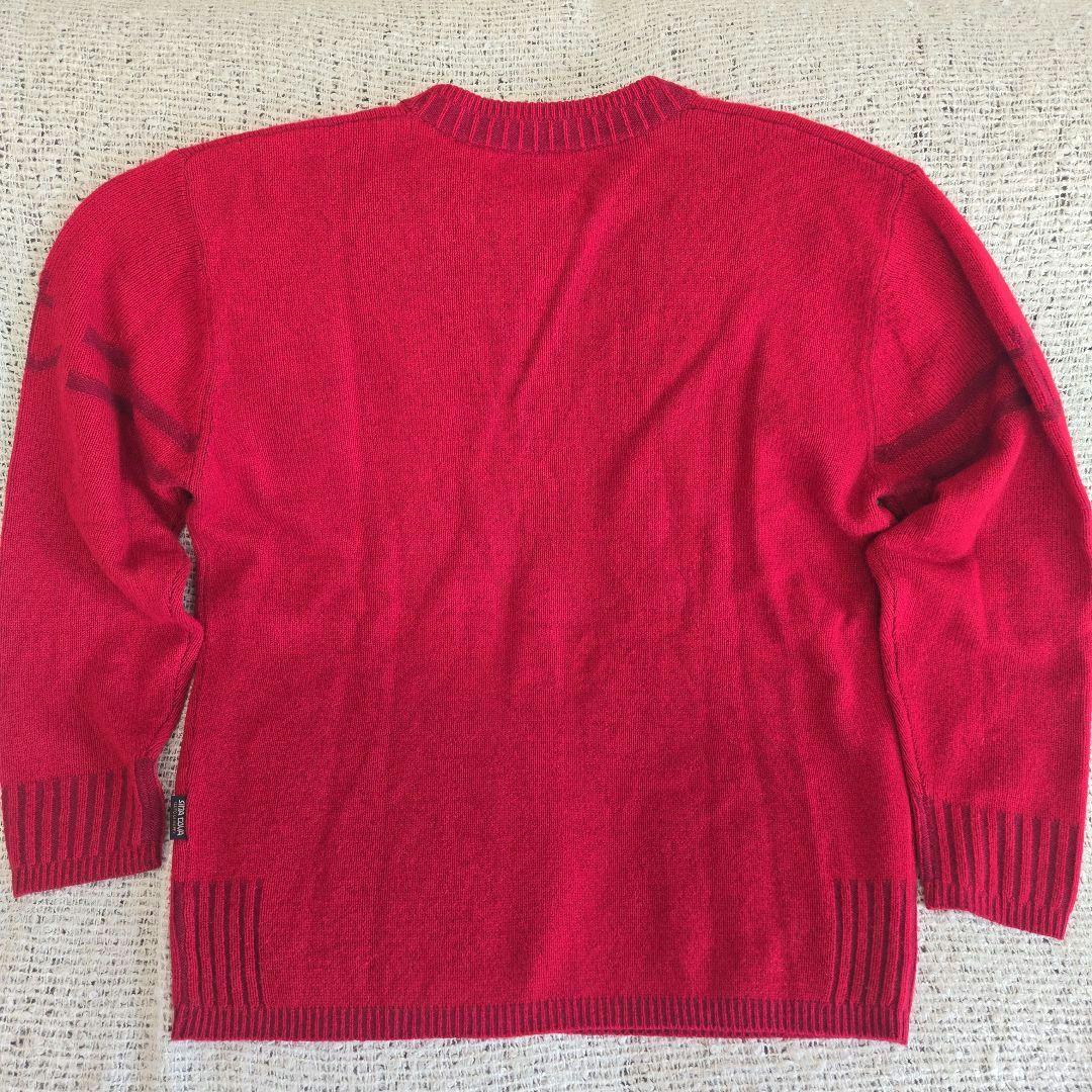 SINA COVA シナコバカシミヤ100% セーター サイズ L • レッド系