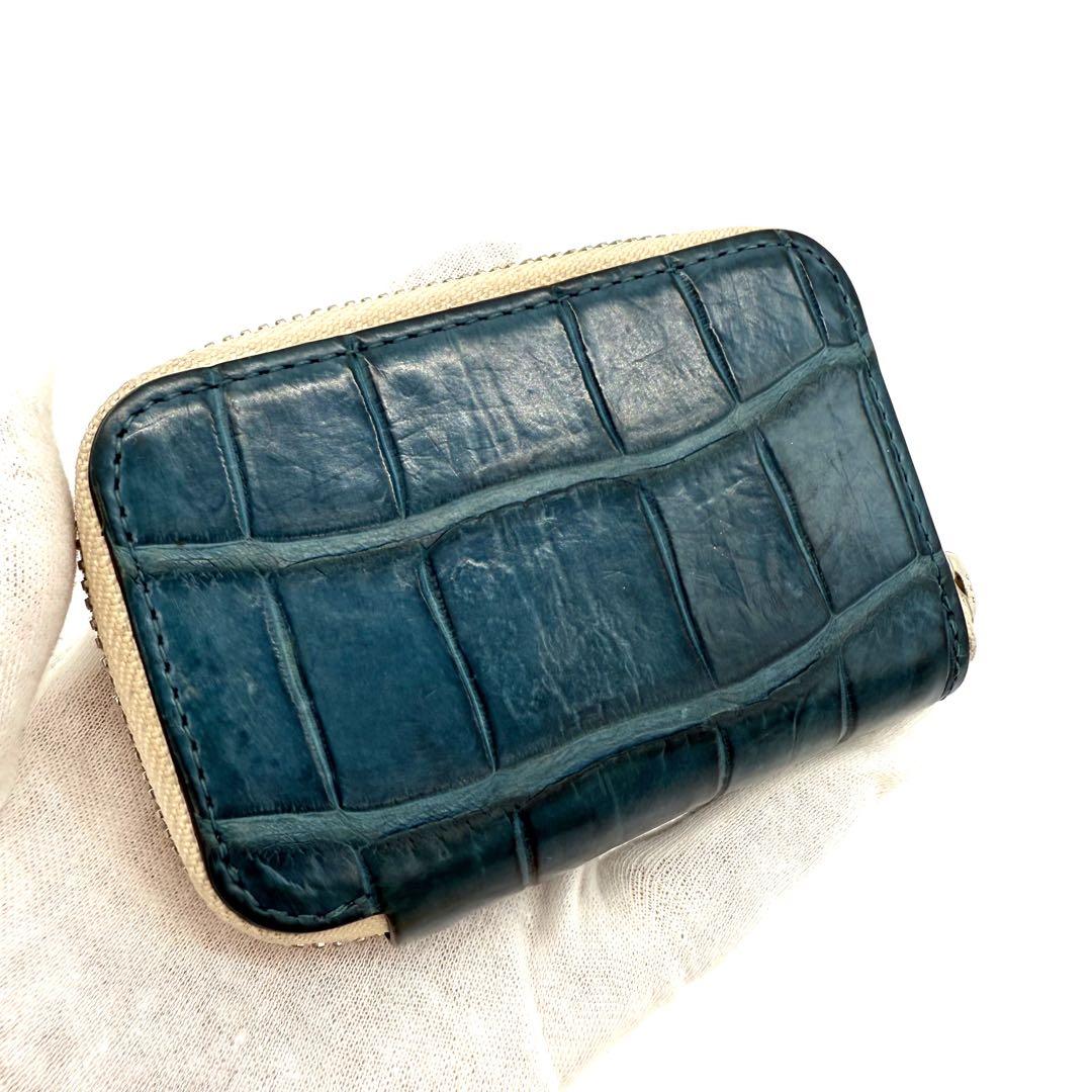 ★美品★ITTI イッチ マットクロコダイル 限定カスタムオーダー マルチ財布