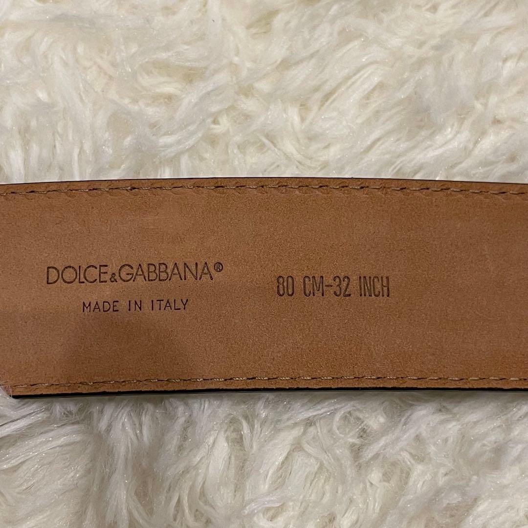 【高級本革】DOLCE&GABBANA レザーベルト メンズ ドルガバ