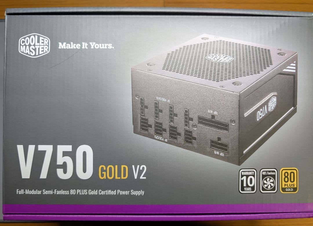 電源ユニット Cooler Master V750 GOLD V2