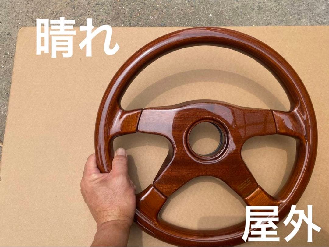 レノマ　PARIS ウッドステアリング　BOSSセットY31 レア美品