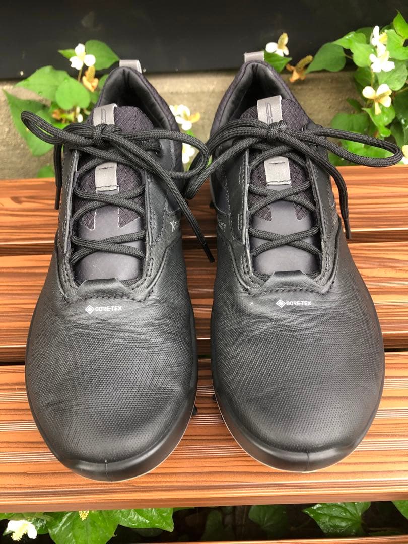 351番超美品ECCO BIOM G5 黒 38 24.0cmソフトスパイク