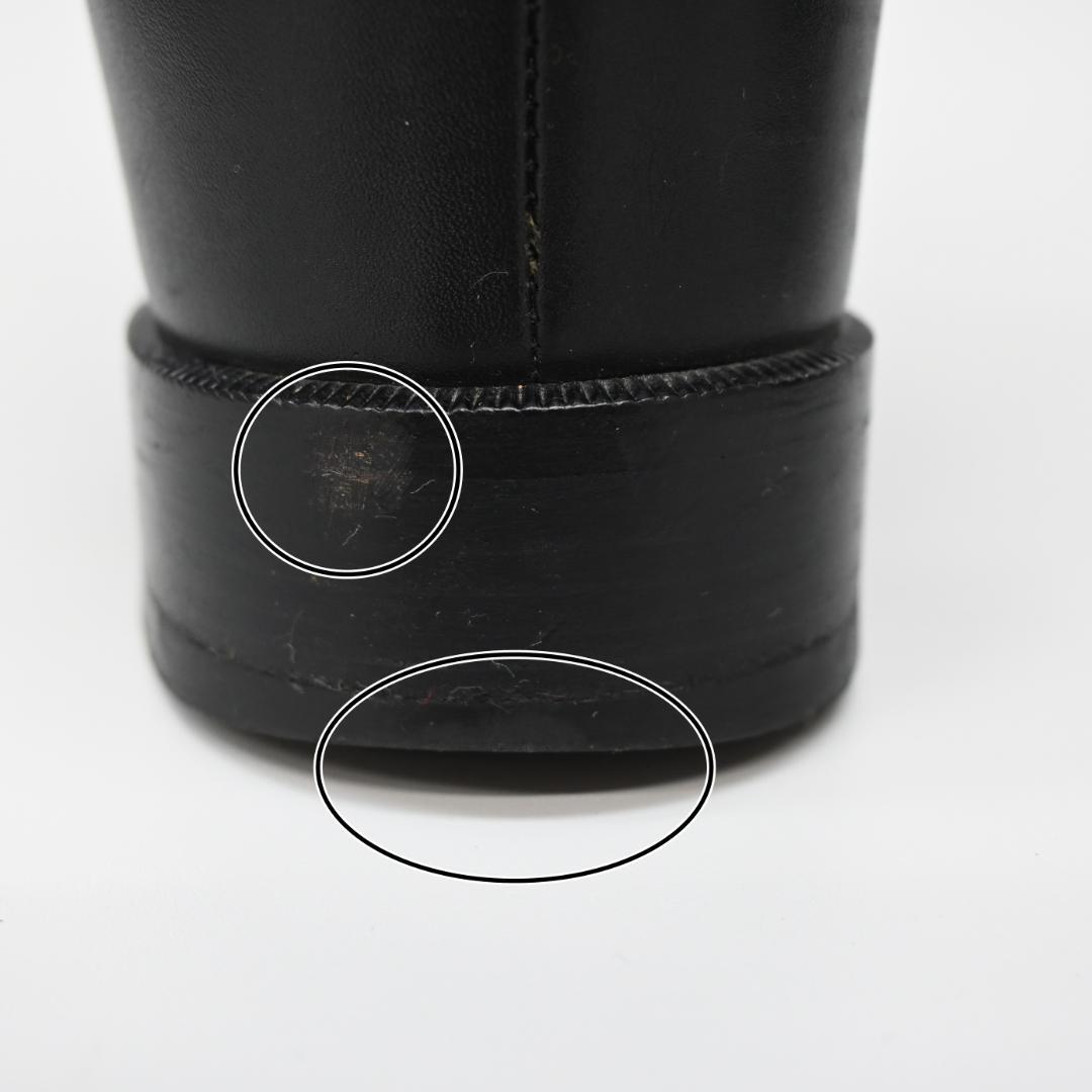 ■ □ 47365★冬 クリスチャンルブタン ロングブーツ スパイク スタッズ