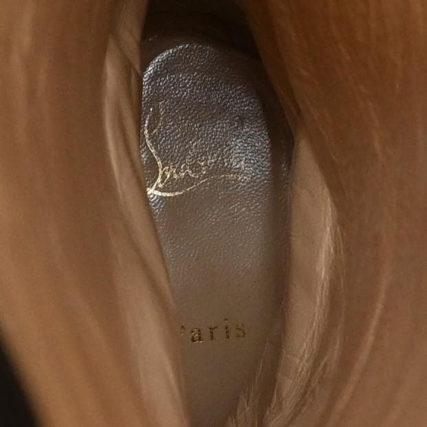 ■ □ 47365★冬 クリスチャンルブタン ロングブーツ スパイク スタッズ