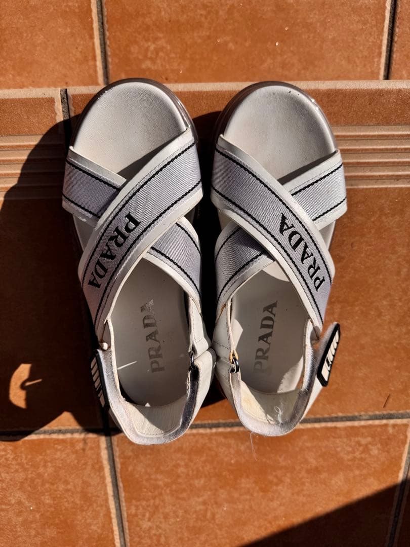 Ruru⭐ ☆PRADA プラダ☆サイズ36 23センチくらい？　サンダル