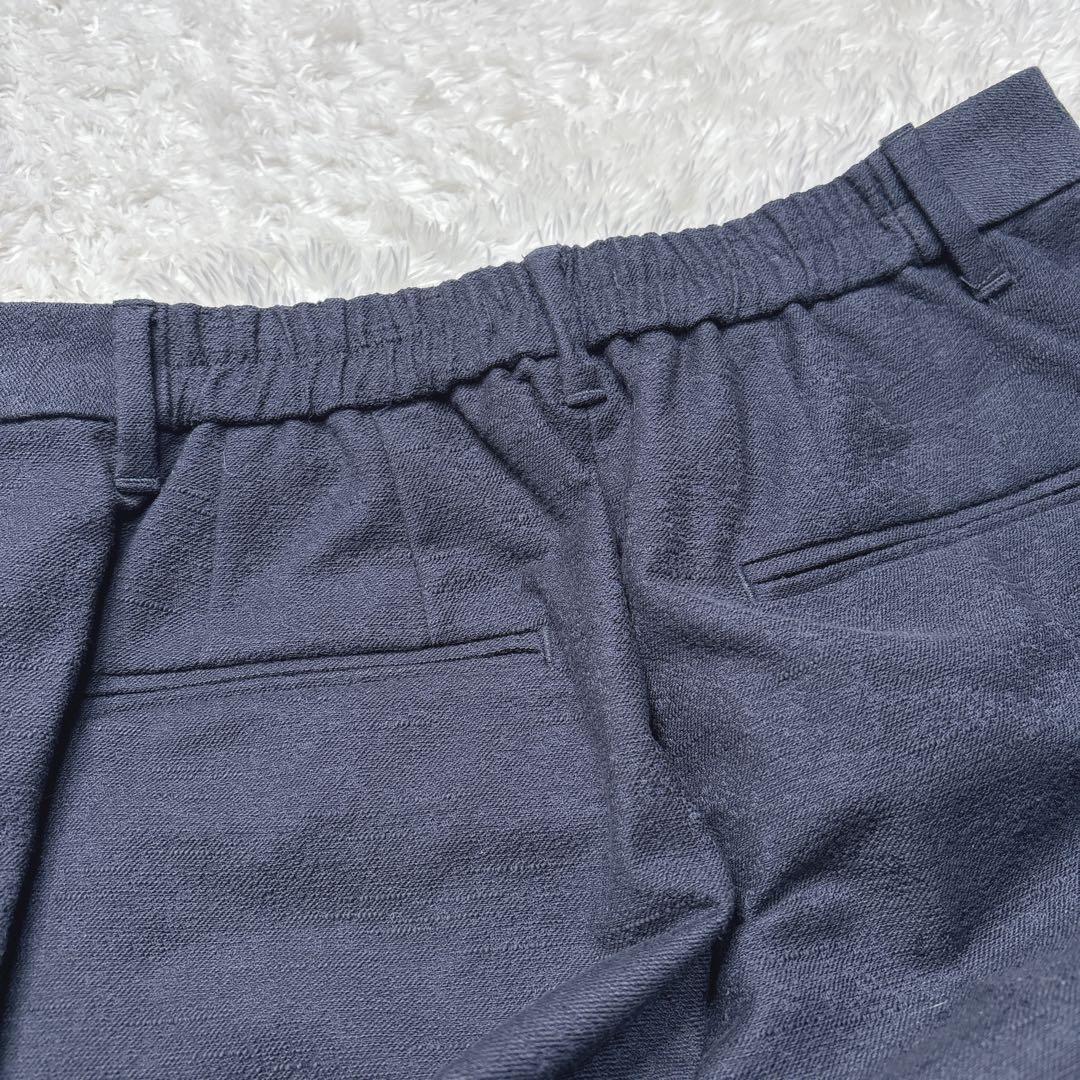 未使用級 PLST スラブストレッチカラーレスジャケット パンツ セットアップ