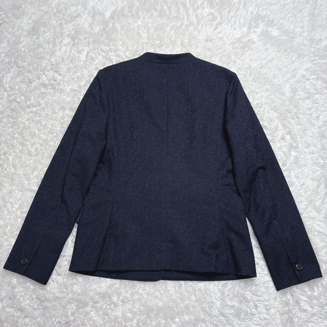 未使用級 PLST スラブストレッチカラーレスジャケット パンツ セットアップ