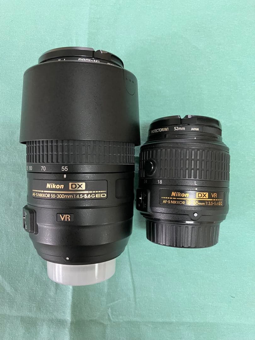 Nikon D5500 ダブルズームキット、レンズ×2付き