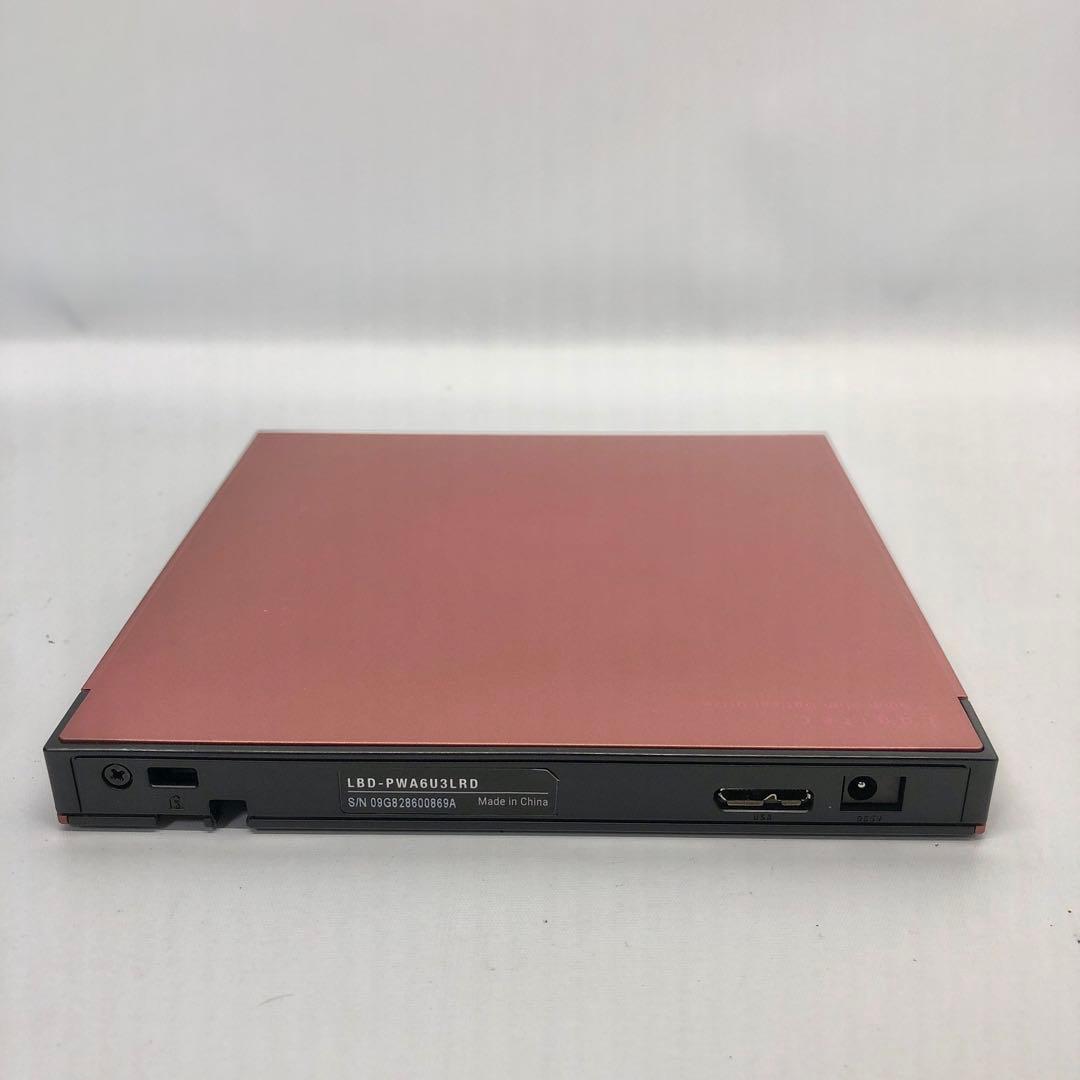 ロジテック 外付け ブルーレイドライブ LBD-PWA6U3LRD