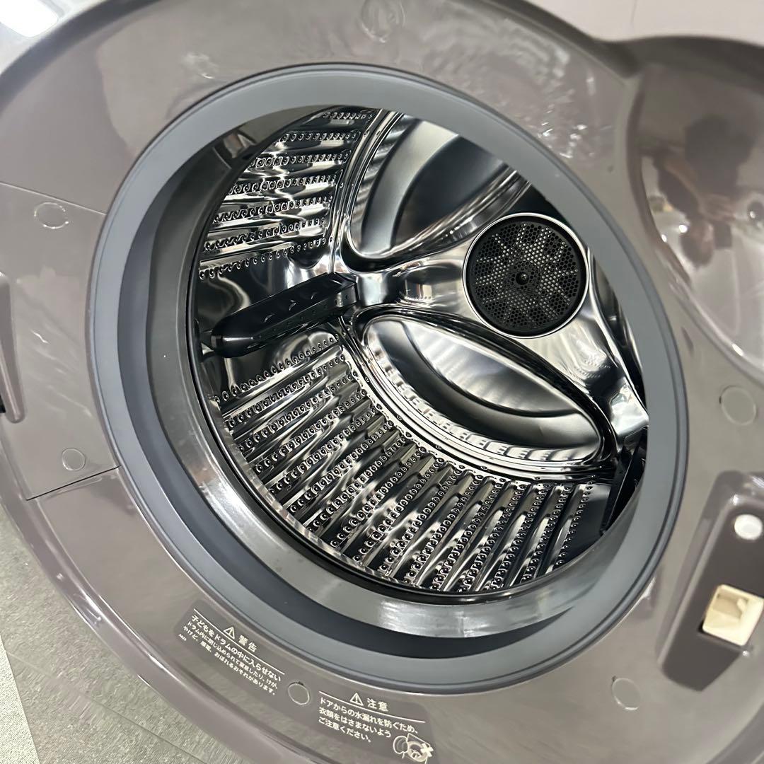 乾燥未使用　SHARP ES-K10B-TL 2023年製 ドラム式洗濯機