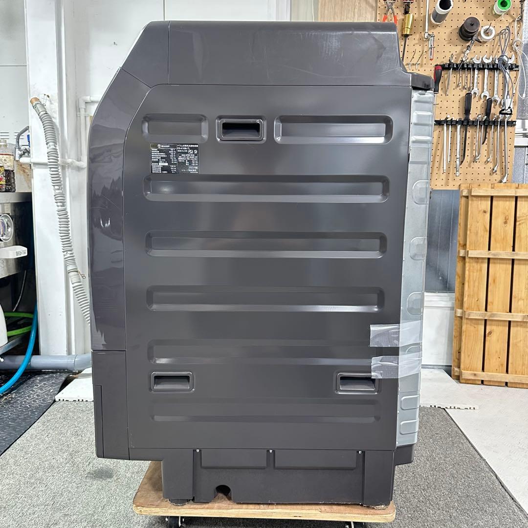 乾燥未使用　SHARP ES-K10B-TL 2023年製 ドラム式洗濯機