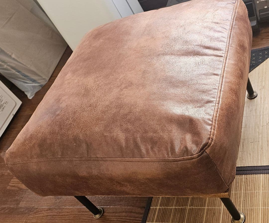 モモナチュラル オットマン ブラウン 茶 MOMO NATURAL