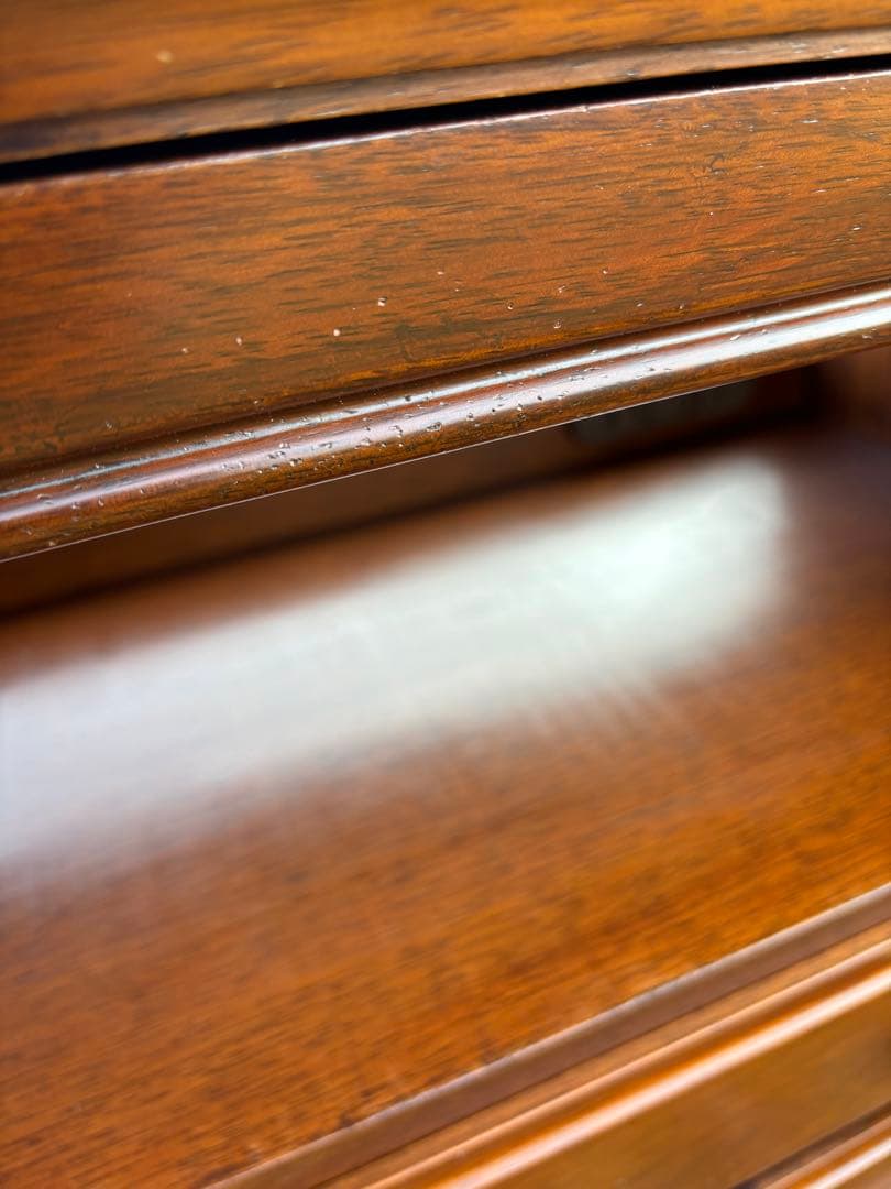 maruni マルニ　地中海シリーズ　TEL/FAX台 電話台　高級家具