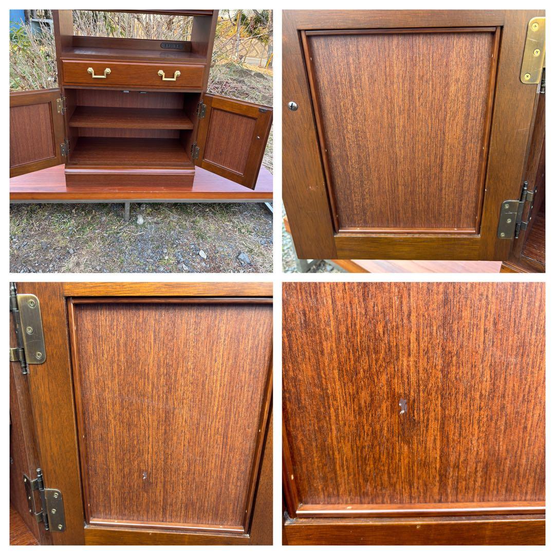 maruni マルニ　地中海シリーズ　TEL/FAX台 電話台　高級家具