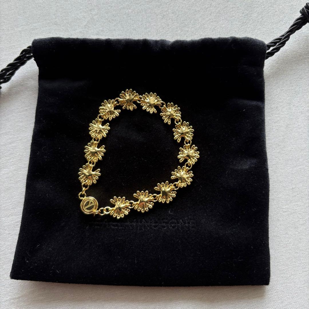 PEACEMINUSONE DAISY BRACELET GOLD ブレスレット