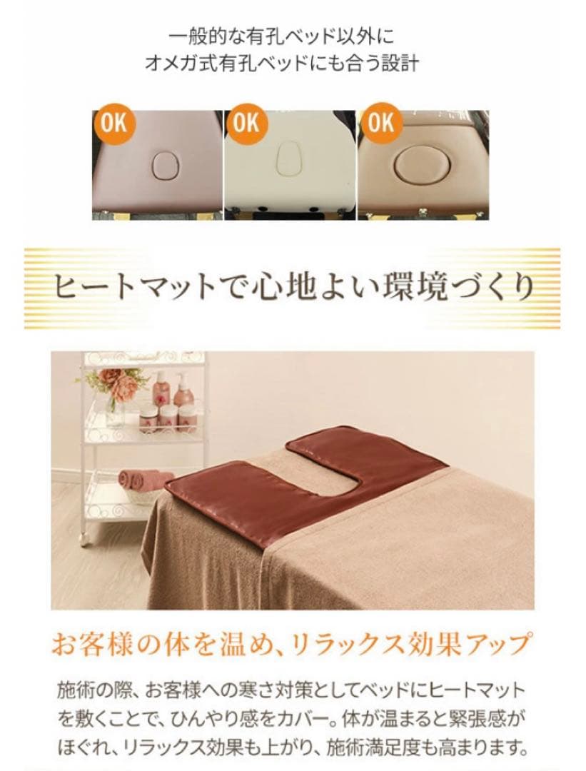 デジタル式のコントローラーで簡単に温度・時間調節ができるタイマー付きヒートマット