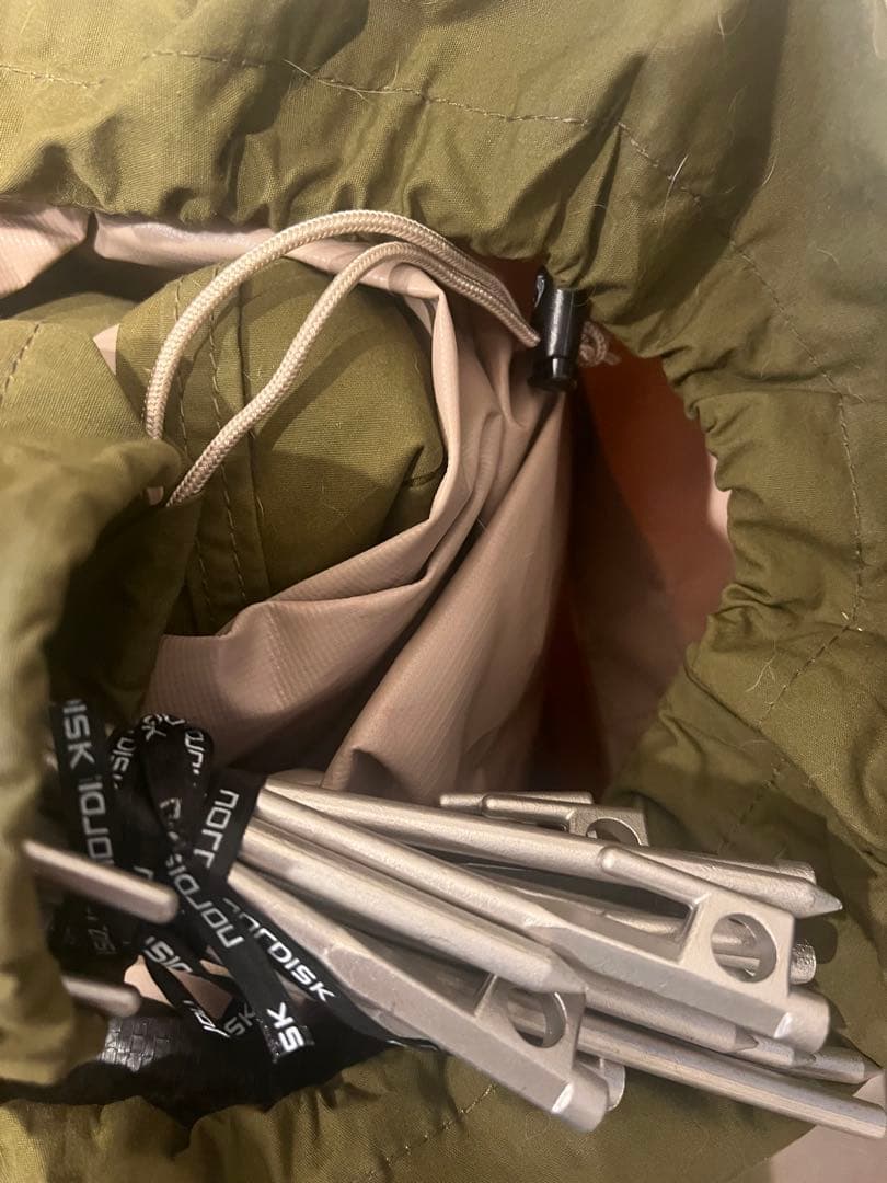 ノルディスク会員限定Asgard7.1カーキカラーアスガルド