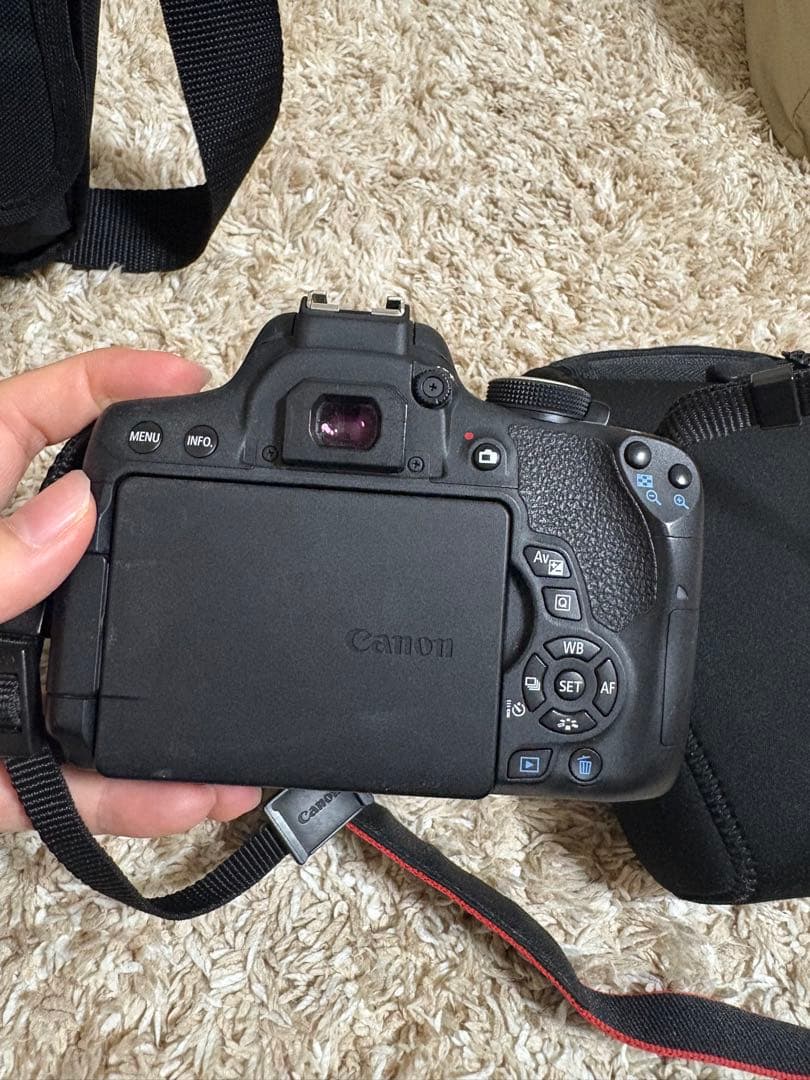 【フルセット】Canon EOSKissX8iデジタル一眼レフカメラ10点セット