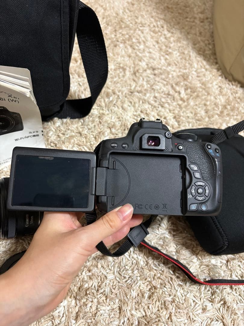 【フルセット】Canon EOSKissX8iデジタル一眼レフカメラ10点セット