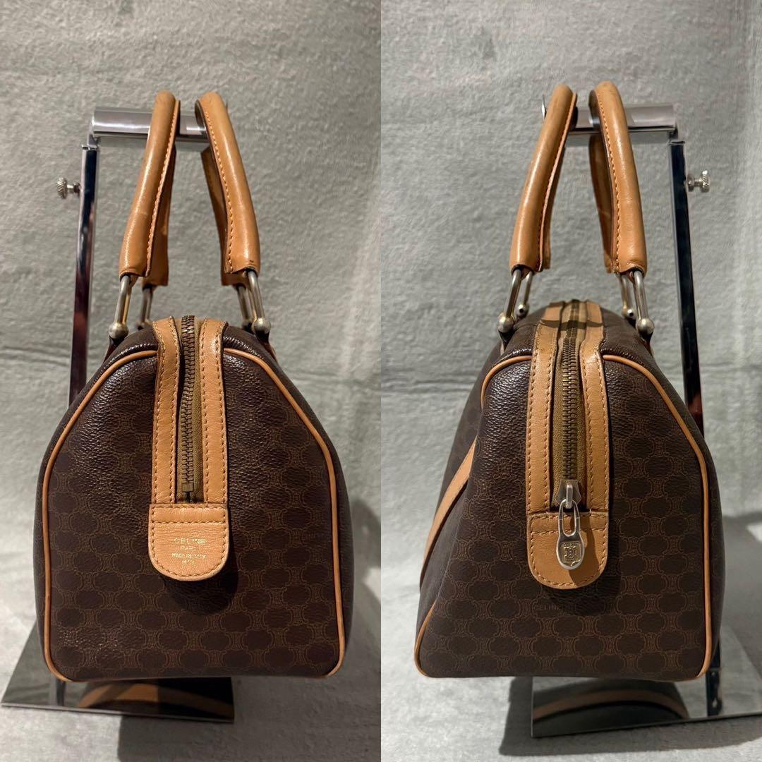 バッグ CELINE Macadam 2Way Mini Boston Bag