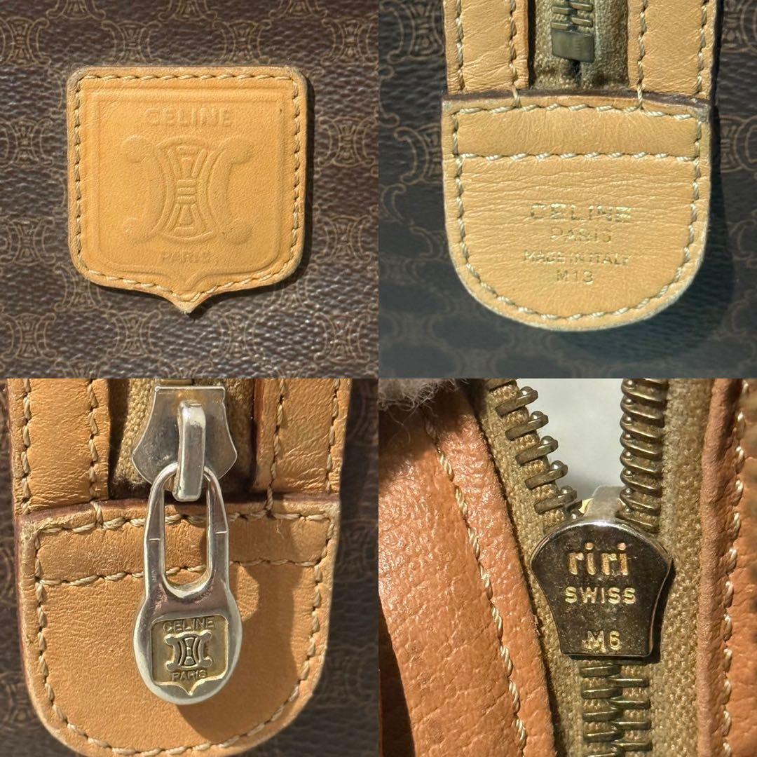 バッグ CELINE Macadam 2Way Mini Boston Bag