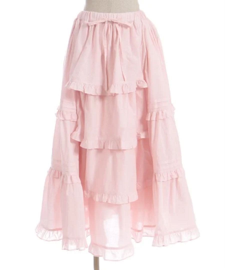 【未使用タグ付】アクシーズファム Chalmiere クラシックコットンスカート