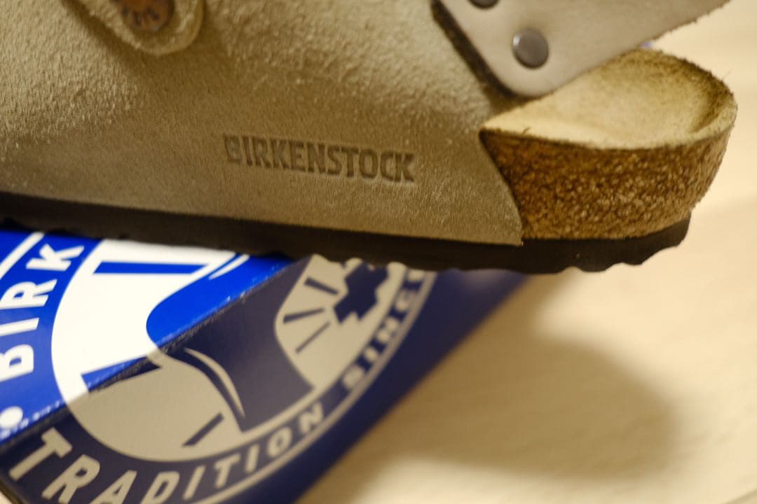 [美品]BIRKENSTOCK Tokio Suede レザートープ
