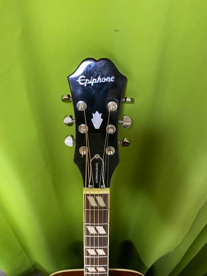む*む様 美品エピフォンby Gibson ハミングバードStudio エレアコ