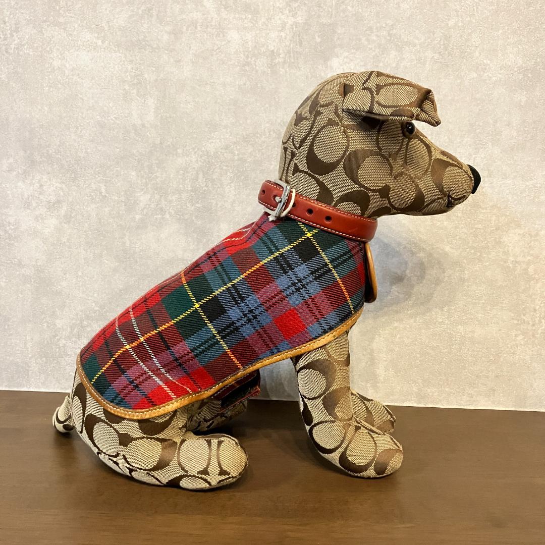 COACH コーチ クリスマスホリデー ペット 犬 ぬいぐるみ ドッグウェア付き