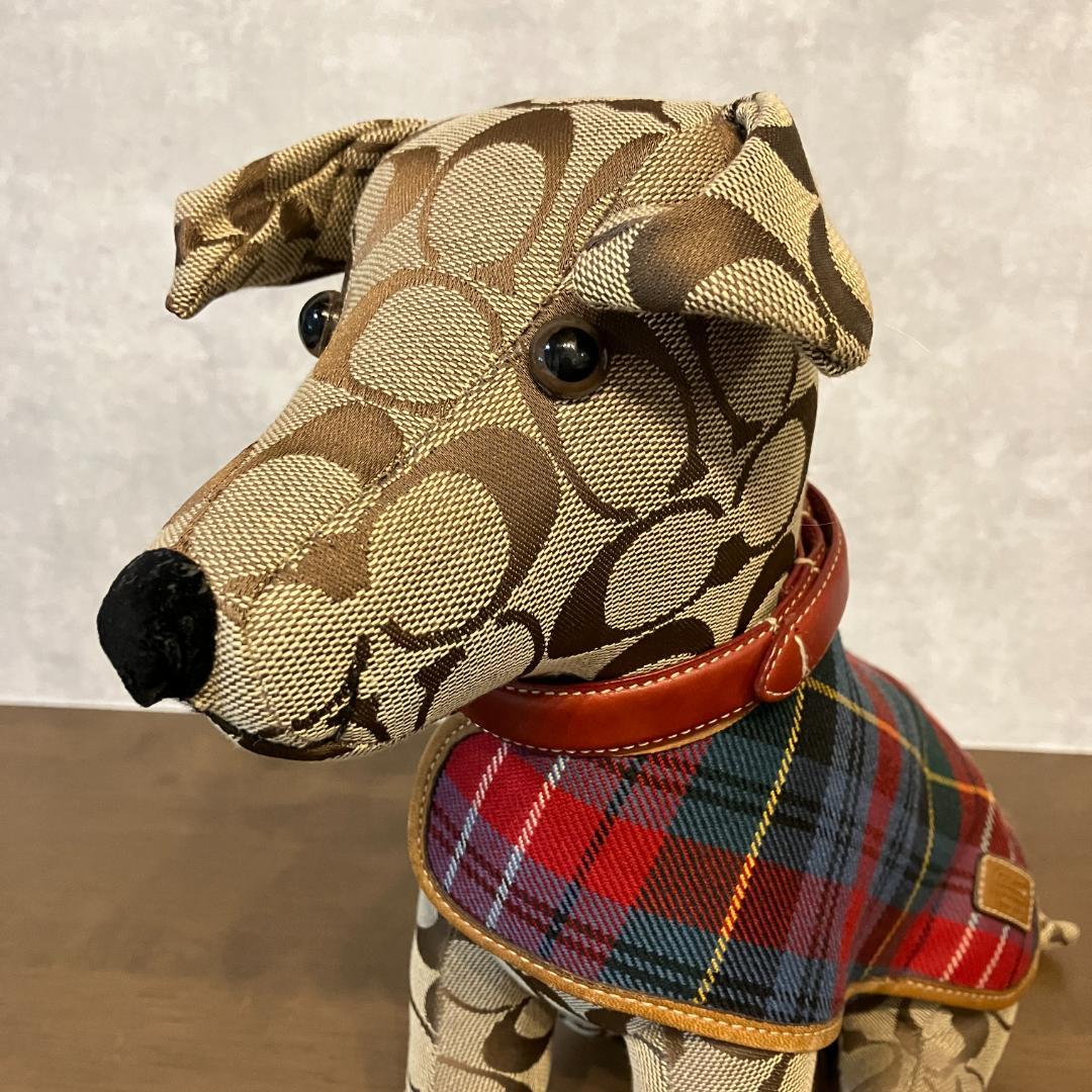 COACH コーチ クリスマスホリデー ペット 犬 ぬいぐるみ ドッグウェア付き