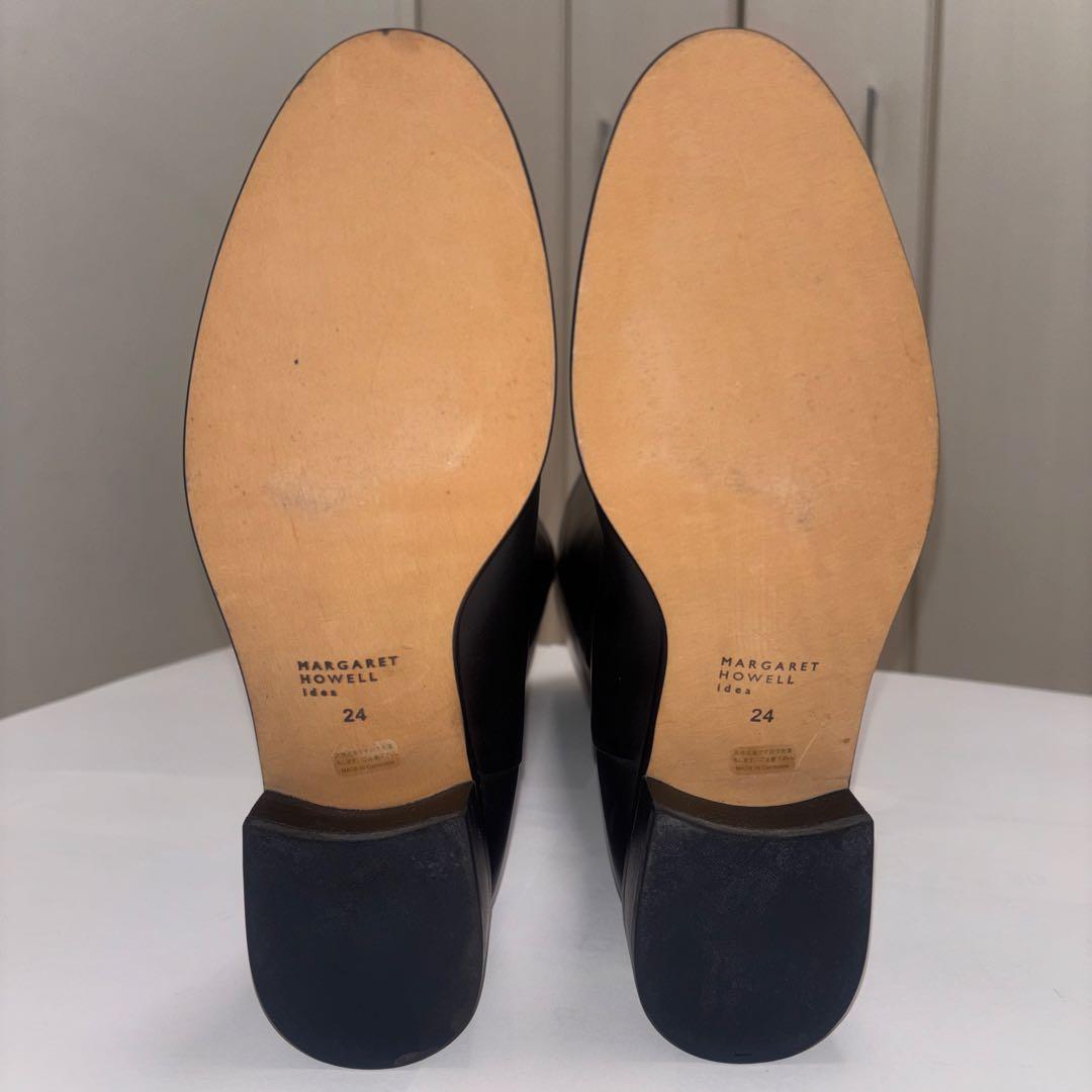 極美品　MARGARET HOWELLマーガレットハウエル ロングブーツ 厚底