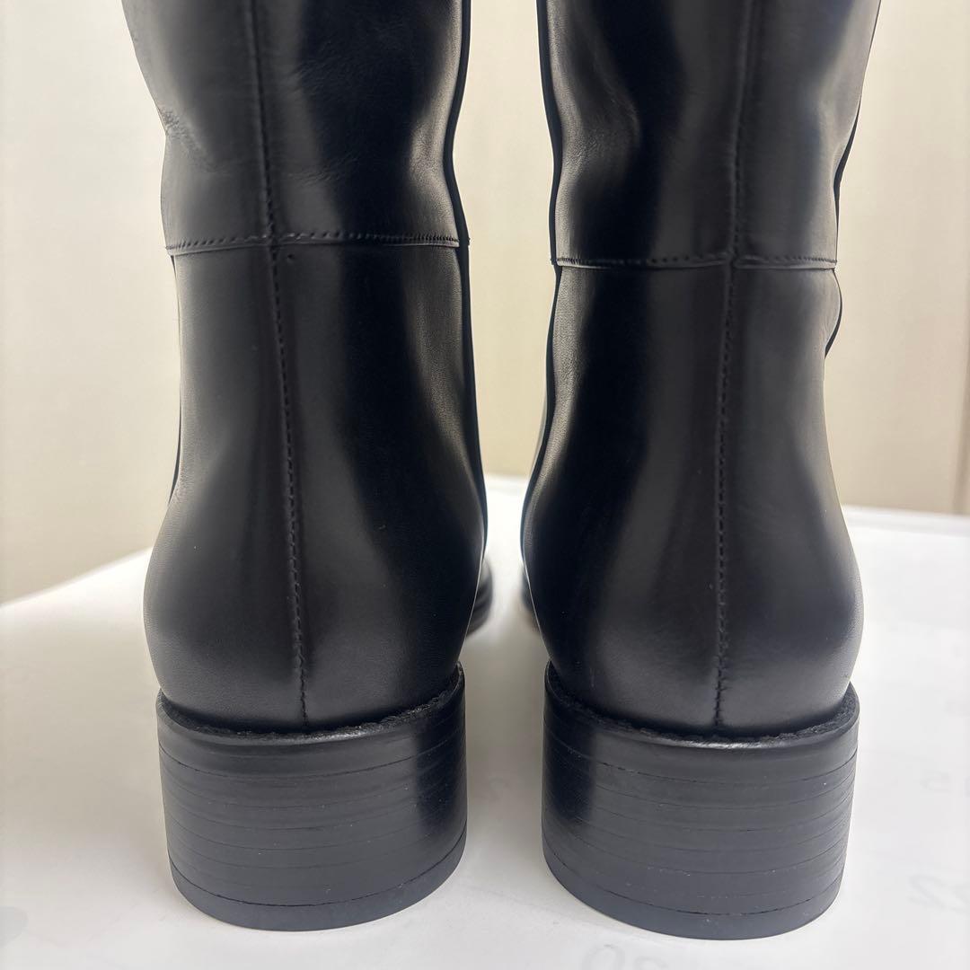 極美品　MARGARET HOWELLマーガレットハウエル ロングブーツ 厚底