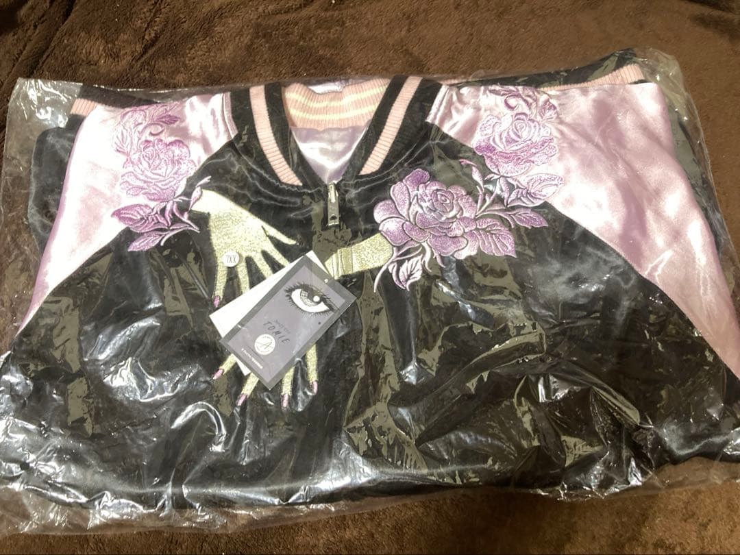 【XXLサイズ】伊藤潤二展 誘惑 展 限定 グッズ リバーシブル 富江スカジャン