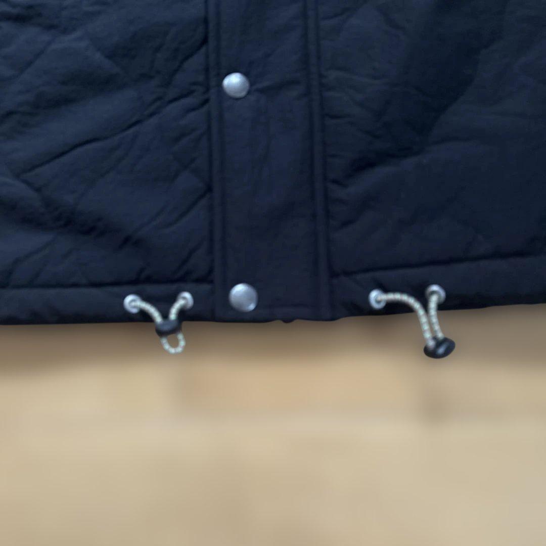 gymmasterブラックキルティングジャケット M 新品タグ付き