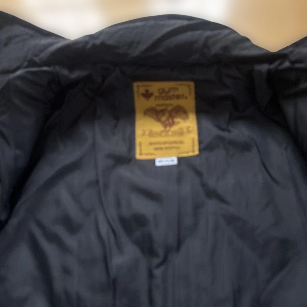 gymmasterブラックキルティングジャケット M 新品タグ付き