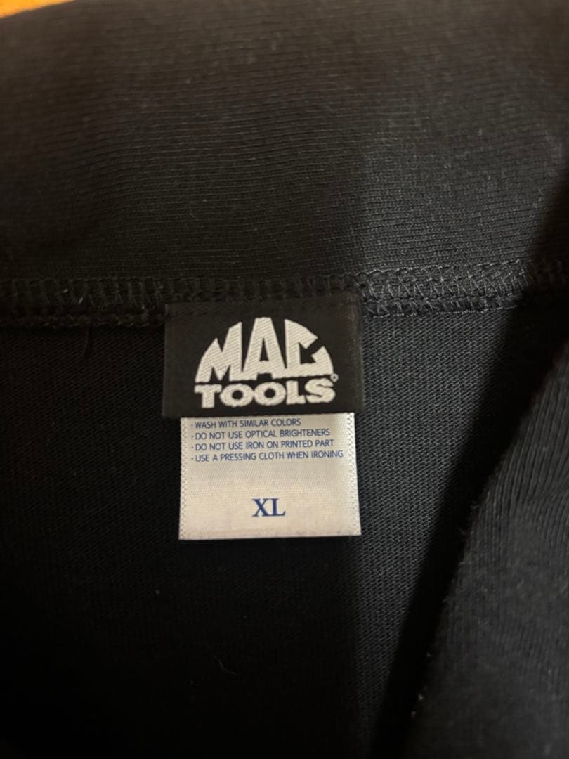 シ*ン様 MAC TOOLS 10ozスウェットコーチジャケット XLブラック