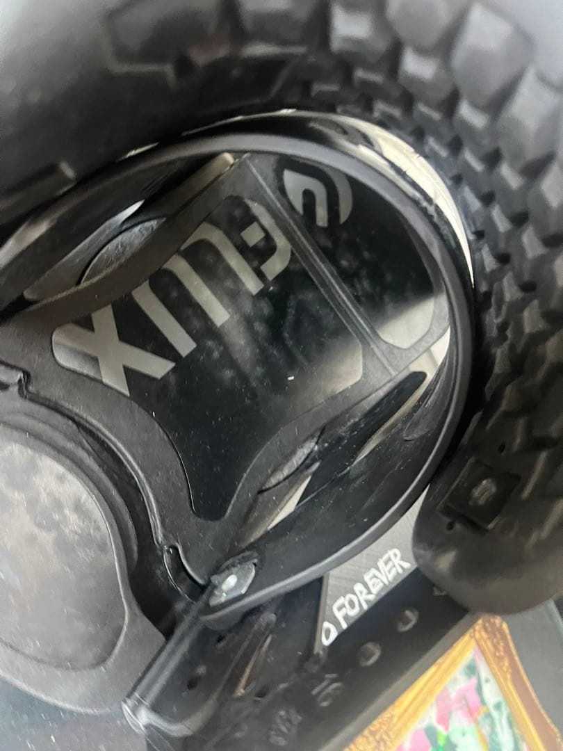 FLUX スノーボードビンディング 黒