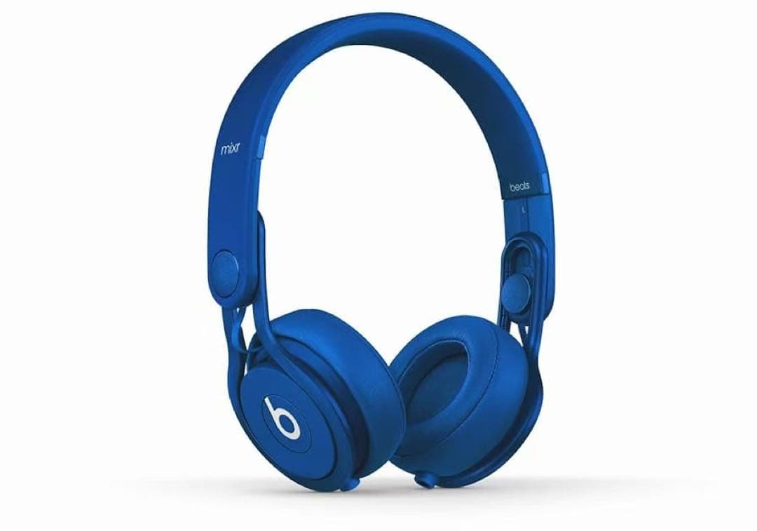 Beats mixr ヘッドフォン 有線　ブルー