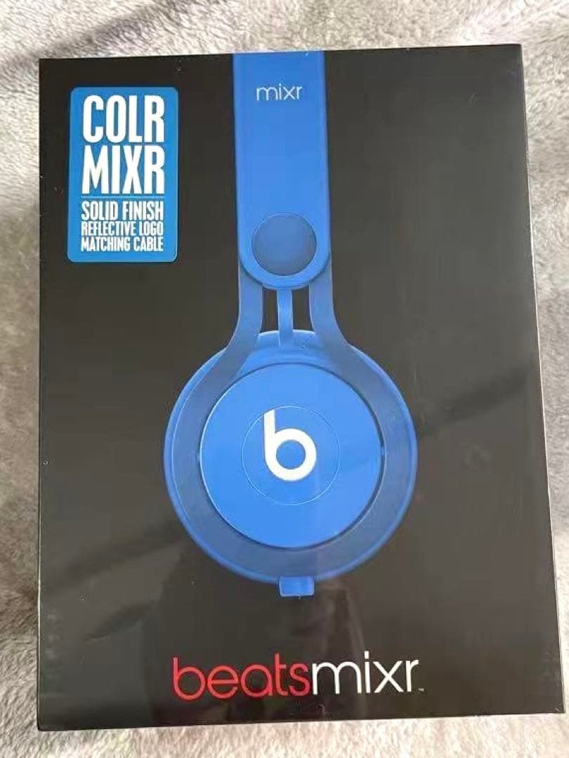 Beats mixr ヘッドフォン 有線　ブルー