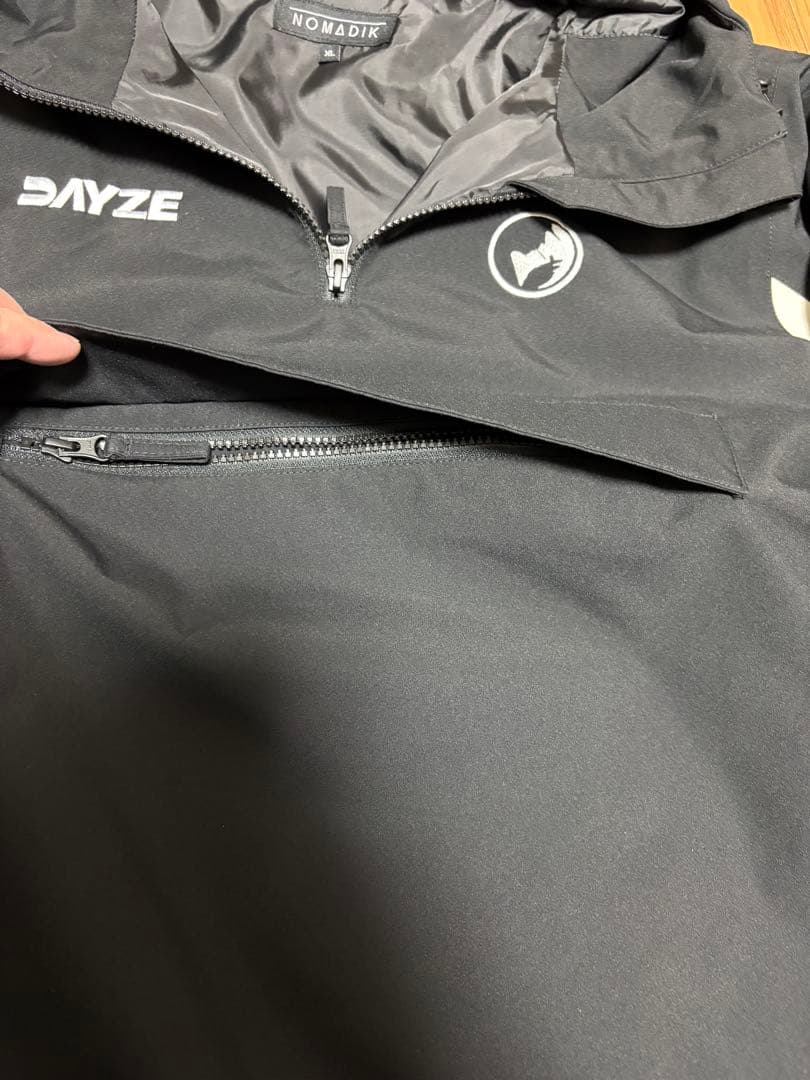b*y様 NOMADIK DAYZE ウェア XL 黒 美品 コラボ アノラック