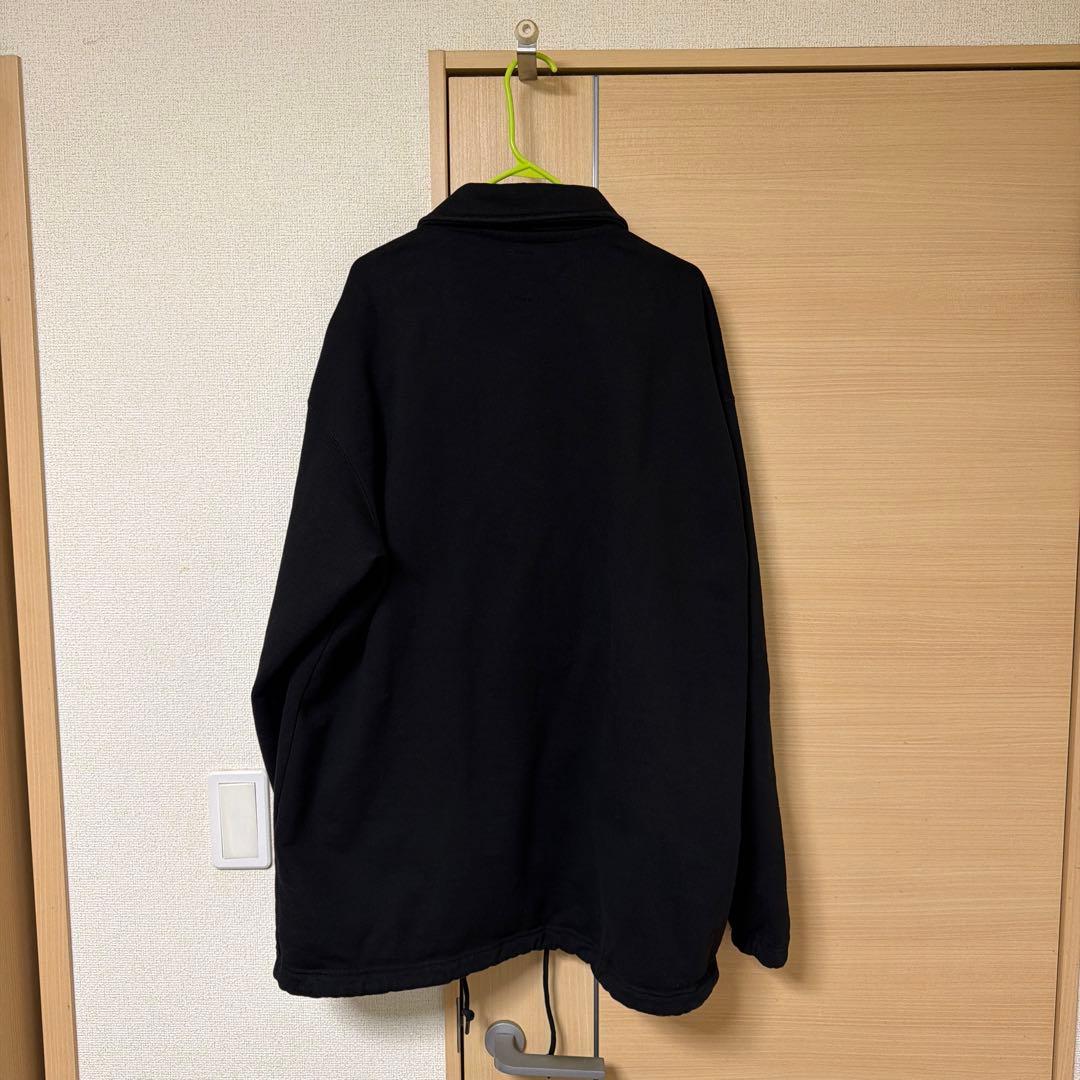 ロンハーマン　スウェットコーチジャケット　黒　Lサイズ　ロンハーマン　OVY