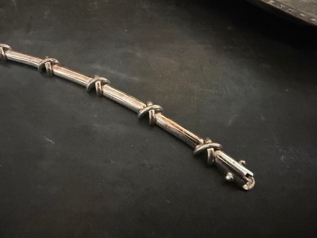 希少　ヴィンテージ　ブレスレット　アンティーク　アメリカ　ユーロ　シルバー