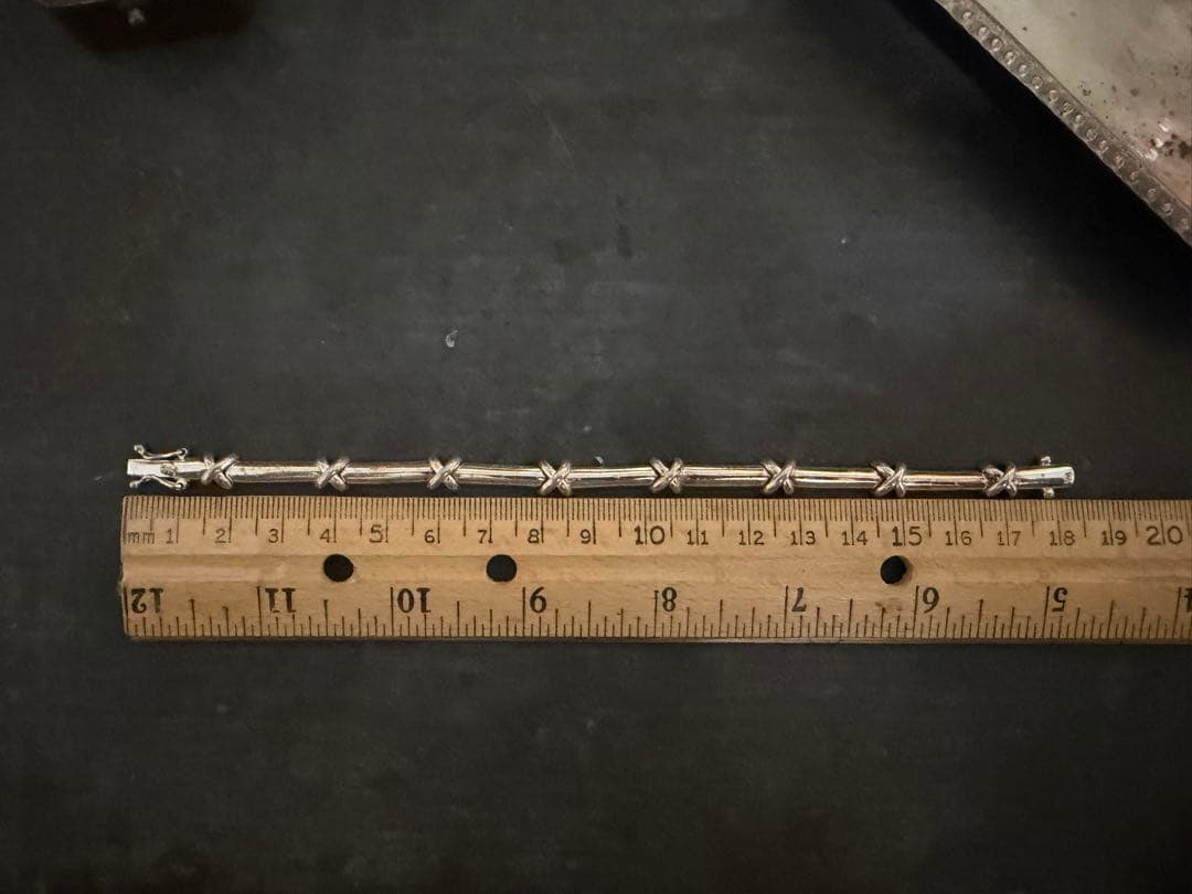 希少　ヴィンテージ　ブレスレット　アンティーク　アメリカ　ユーロ　シルバー