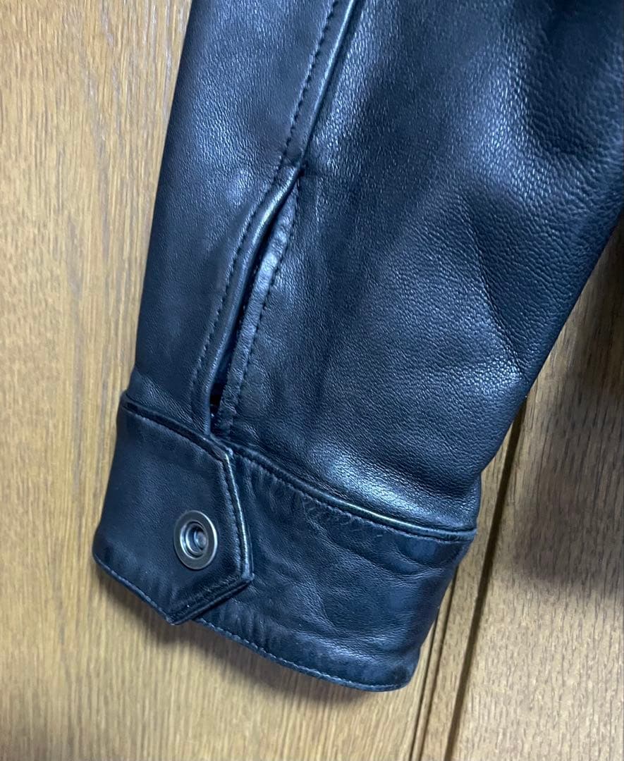 AVIREX（アヴィレックス）シングルライダース羊革ジャケット