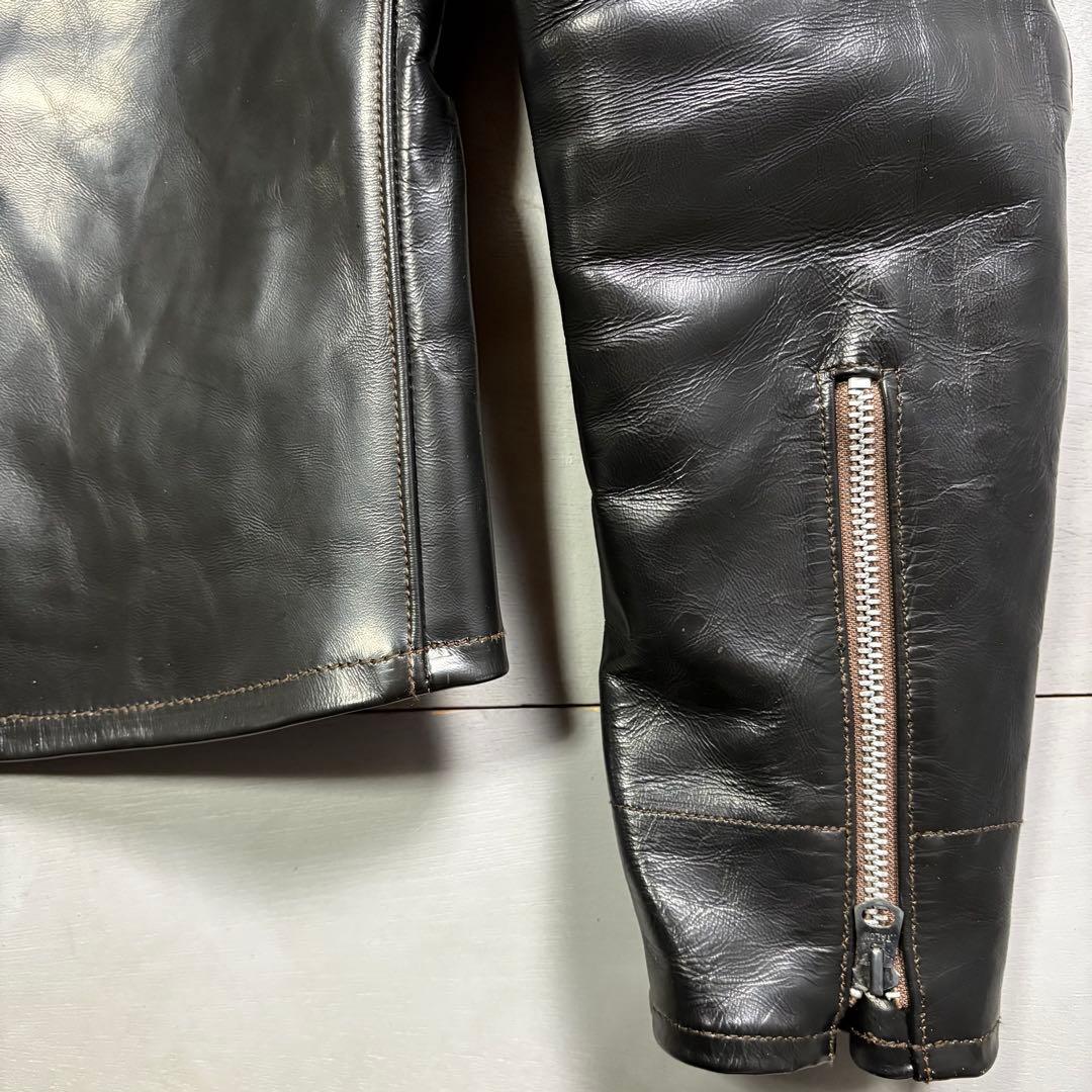 GARUDA leather レザージャケット　ホースハイド　馬革　42 XL