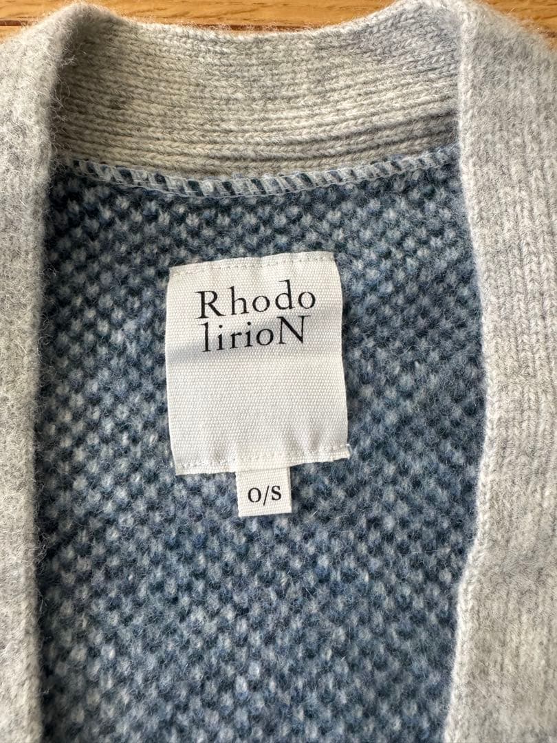 RhodolirioN ロドリリオン　花柄　ロングカーディガン