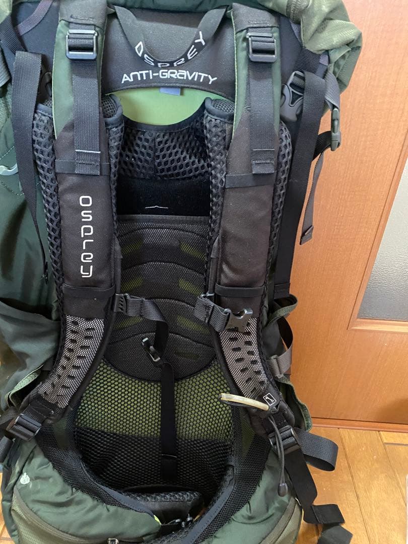 オスプレイ イーサー70（メンズ） 別売、レインカバー付